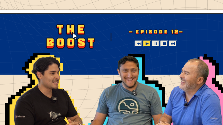 Episode 12 - cover image with Pablo Calvo, Leon Hitchens & Jesus Burgoa