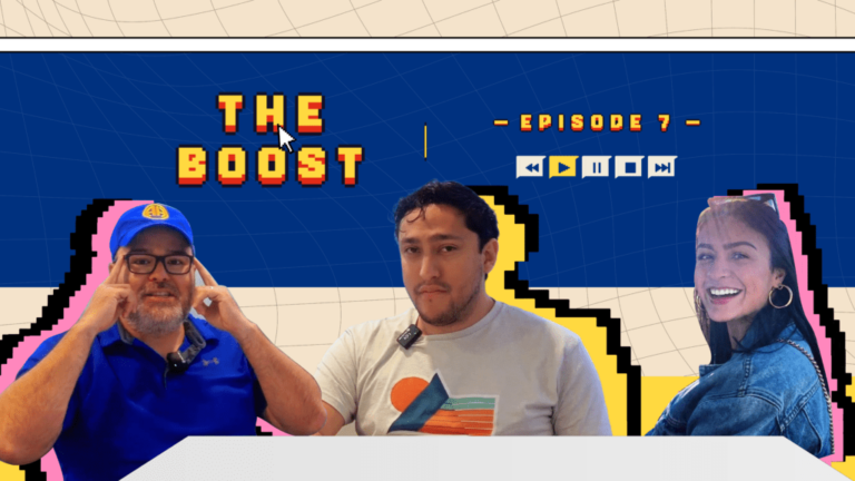 The Boost Hosts with Female Guest